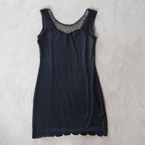 3 for 25 - NWOT black long tank top / mini dress